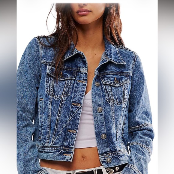 Free People Rumors Denim Jacket - Picture 4 of 16